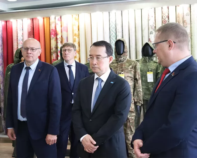 ОАО "Моготекс" принимает у себя делегацию Республики Казахстан